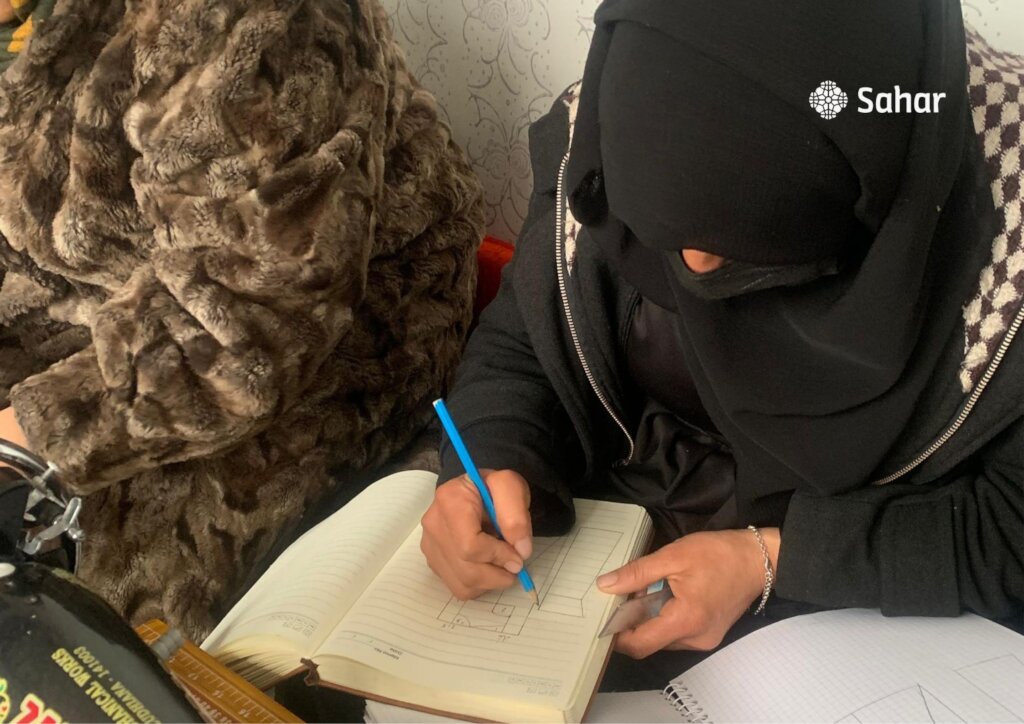 Participants learn to read and write