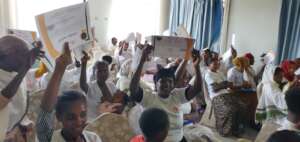 MHO certified  destitute Women Vocational skill