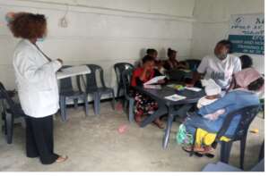 partial picture of  of women on skill training