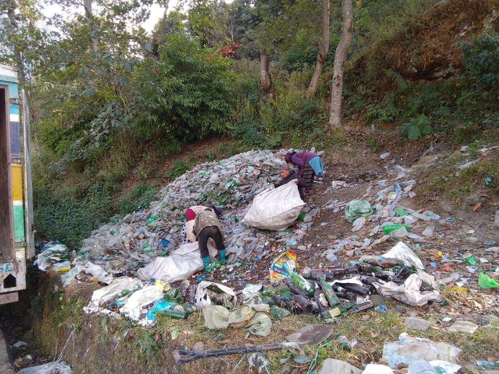Mountain Clean-Up in Nepal with Local Students