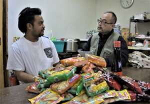 Delivering Indonesian food
