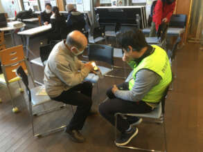 An individual consultation in Noto Town