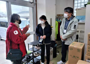 Visiting an in-home care support center