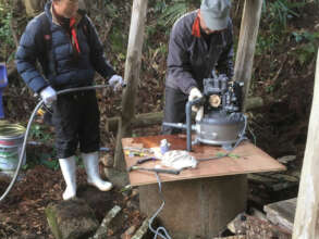 Installing an electric pump on a dormant well