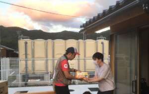 Delivering disposable toilets and other items