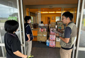 delivering supplies to a nursing home