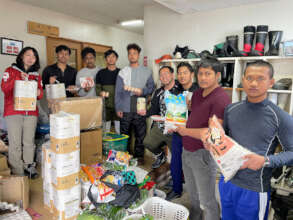Food and hygiene supplies for Indonesian trainees
