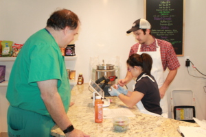 First customer