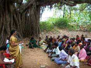 Managing Trustee addressing people