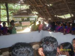 Youth shown vermi compost pit
