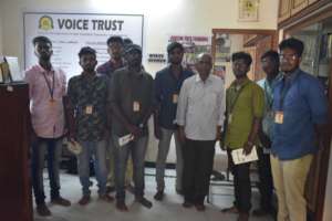 Group of students from Imayam College