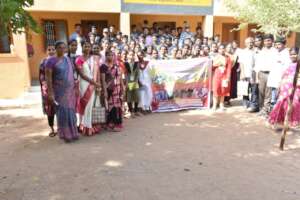 Students attended sessions on "Youth in agri"