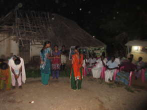 Cultural prog during exposures in Thazhuthalapatti
