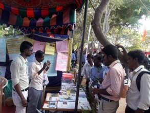 VOICE Team explaining Agriculture to MBA students