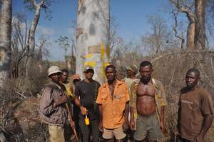 Ho Avy Forest Reserve marking