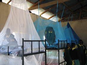 Kokwa primary pupils fix bed nets