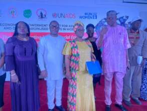 With the UN Women Representative in Nigeria