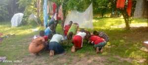 Environmental concern: training, raising seedlings