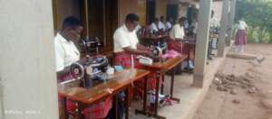 Students on the a practical weekly test