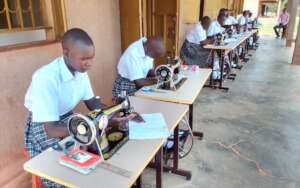 Yearly aquisition of bright new sewing machines