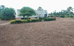 The proposed institute behind view
