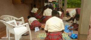 Mix class of students