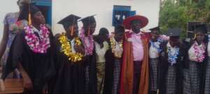 Celebrating closely with the beneficiaries