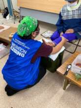 Foot massages for survivors