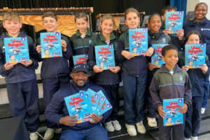 Penguin comic school activation