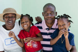 Smiling Family