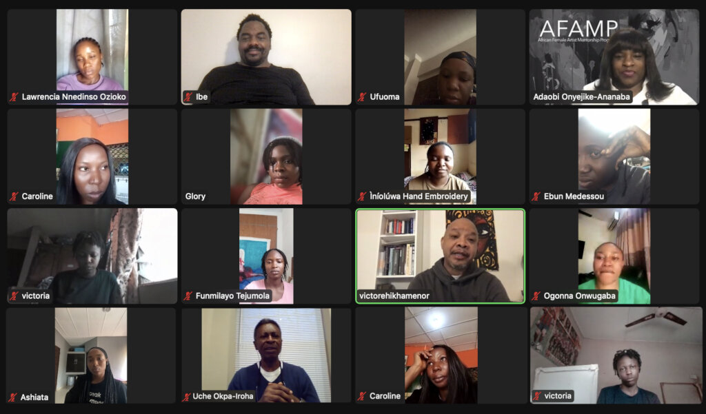 Mentoring 45 African Female Artists for Resilience