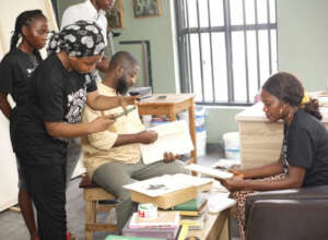 Studio visit to a mentor