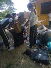 Trash pickup activity