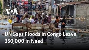 Emergency floods in Republic Democratic of Congo
