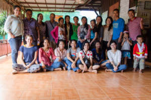 Houy with the LKC team