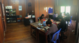 Our artisans at work in the production studio