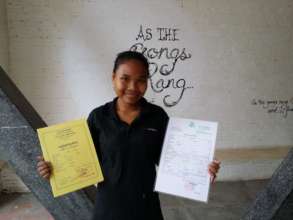 Ms. Samoeut certificates