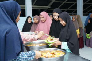 Food support for orphan in boarding school