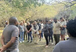 Jabs teaches about indigenous trees & conservation