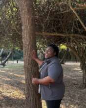 Hloni introducing the "Zulu Trees" session