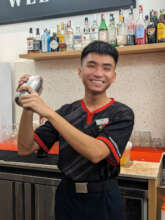 Trainees from K44 in FOH Training Classes