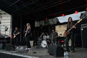 Ethnically mixed band Affinity at Balkan Trafik