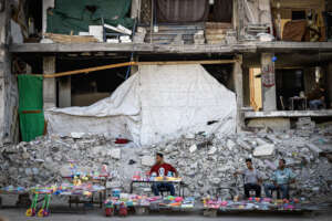 Toy stall | Image credit: Fatima Hassouna