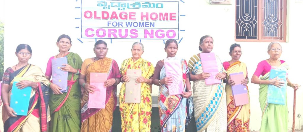 Donate for Cloths and Cosmetics to Oldage Women
