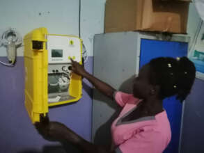 solar lighting at maternity