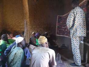 AVN village meeting, Oueta