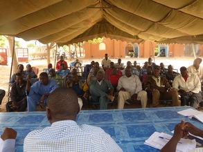 Closing session masons' congress, Segou