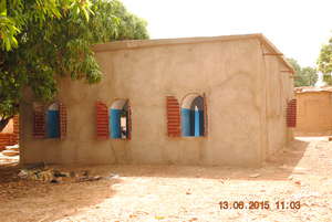 South front of new AVN office, Koutiala
