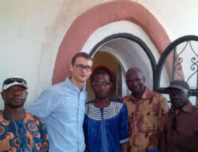 AVN-Mali staff at LAC Inauguration, Bamako