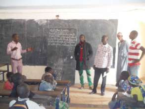 AVN and Kounda 78 in a NV classroom